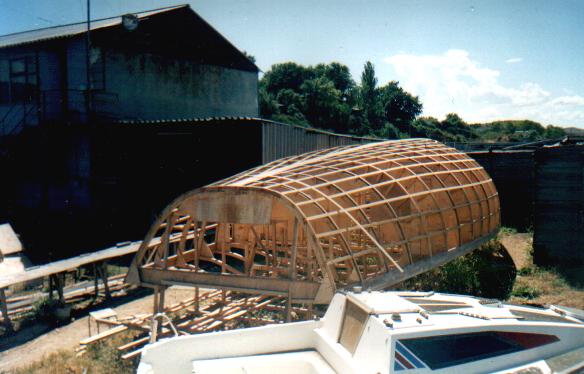 деревянная лодка проекта Ersh 462