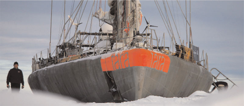 expedition-yacht-tara on ice